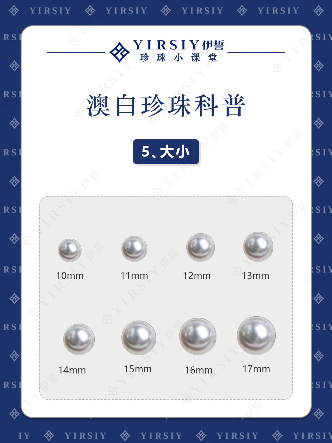 澳白珍珠尺寸科普